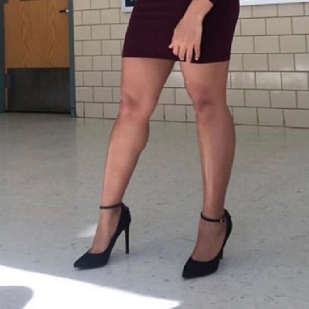 Black heels